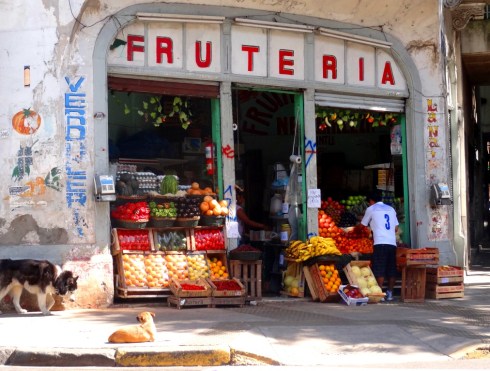 Fruteria - esquina da Rua Lavalle com Jean Jaures - Abasto - Buenos Aires