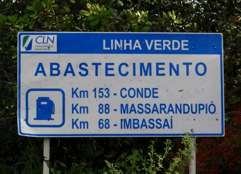 Abastecimento na Linha Verde