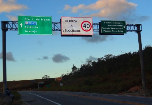 Acesso ao Povoado Terra Caída.SERGIPE