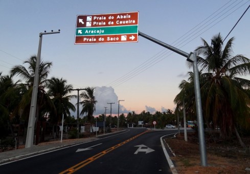 Trevo da Praia do Saco - SERGIPE Trevo da Praia do Saco - SERGIPE