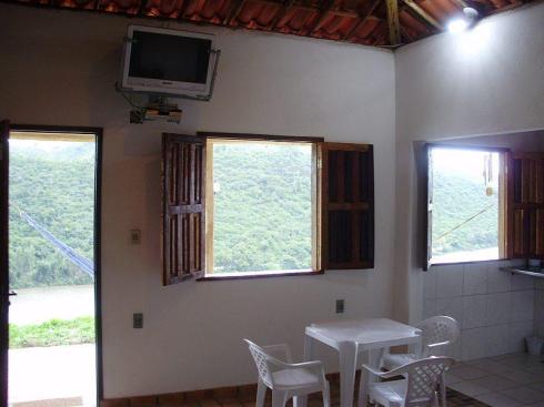 Chalé da Pousada Mirante do Rio - Foto do Eduardo Morais, disponível na Fan Page da Pousada.