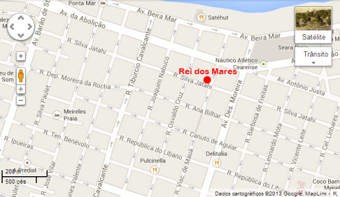 Mapa - Rei dos Mares