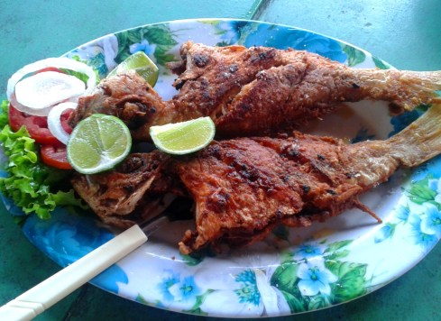 Peixe Frito - Bar Pantanal - Aracaju