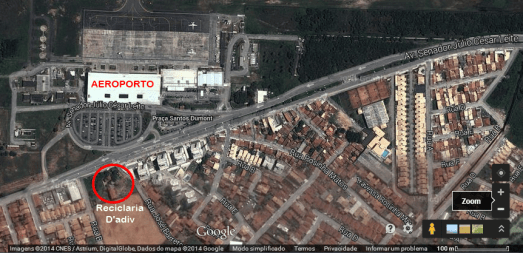 Mapa Google - Reciclaria.D'adiv