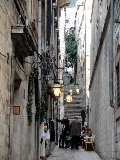 Ruelas de Dubrovnik - Croácia