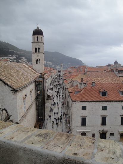 Vista da Muralha - Dubrovnik - CROÁCIA